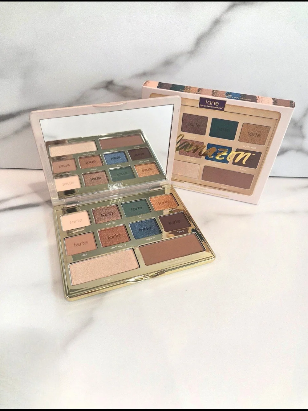 TARTE Glamazon Amazonian Clay Eyeshadow Palette - NEW IN BOX Retail $49